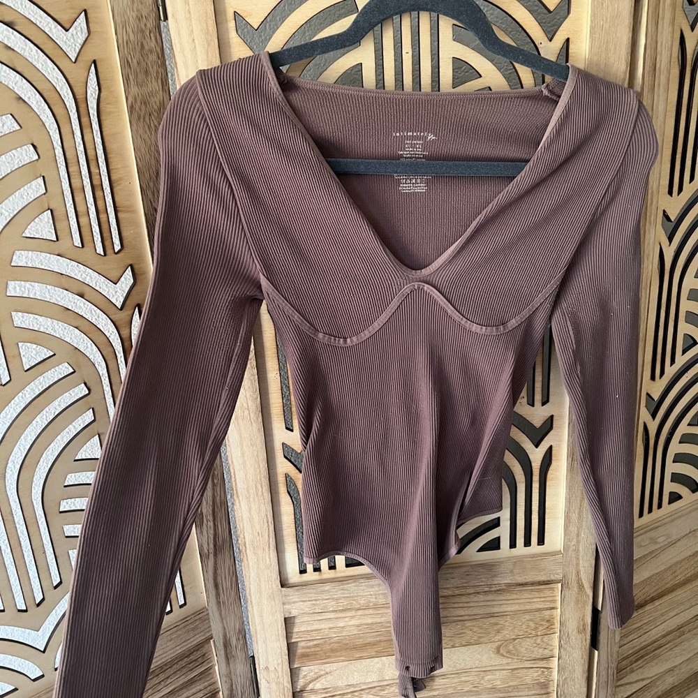 Free People Long Sleeve Bodysuit